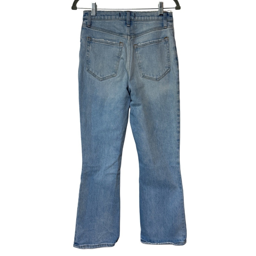 {A&F} "The Kick Flare Ultra High Rise" Bootcut Boot Cut Stretch Denim Jeans - Picture 2 of 6